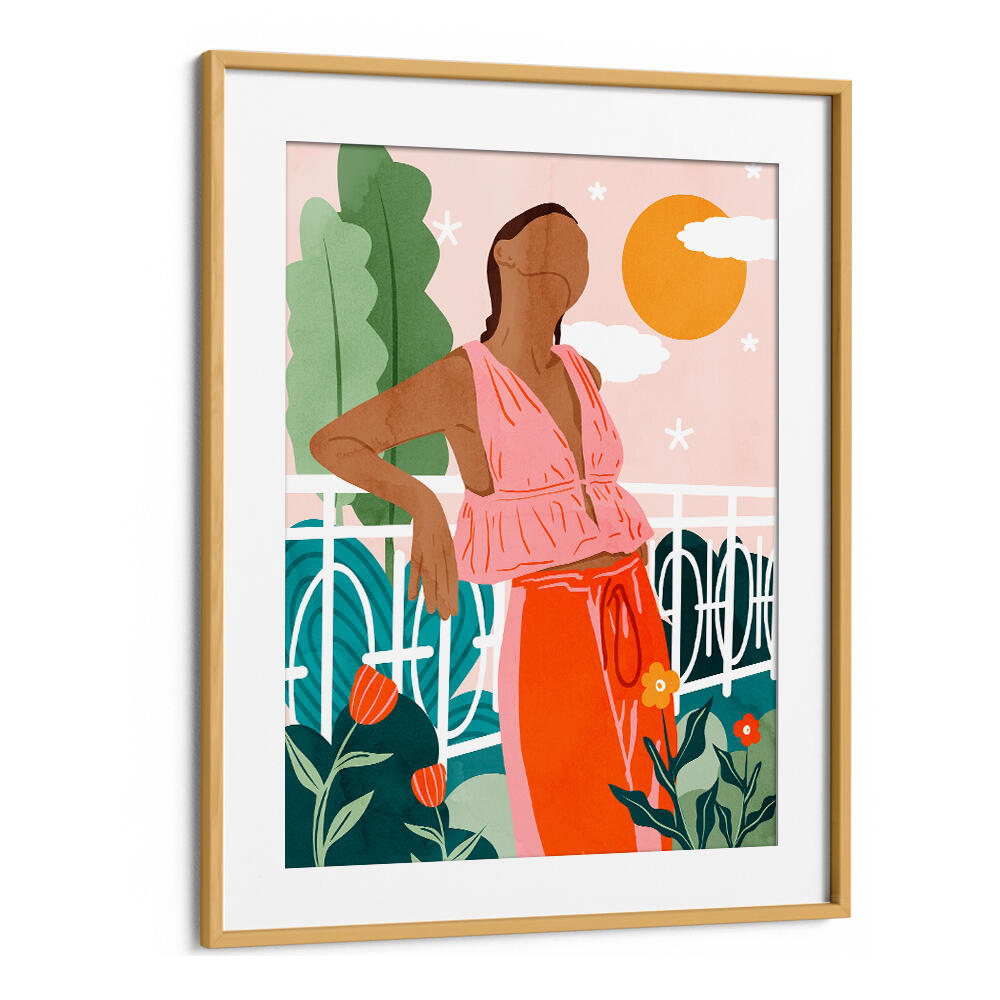 JUST ANOTHER WARM DAY , PORTRAITS & FIGURATIVE ILLUSTRATIONS