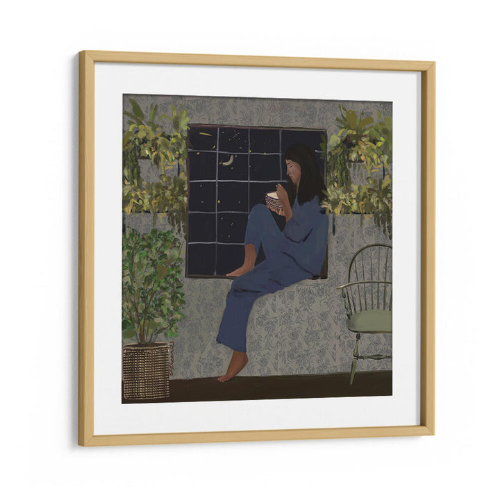 LATE NIGHT TREAT , PORTRAITS & FIGURATIVE ILLUSTRATIONS