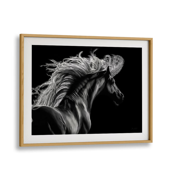 Stunning LE EQUUS, ANIMAL PAINTINGS featuring a majestic horse, perfect for transforming your space with artistry.