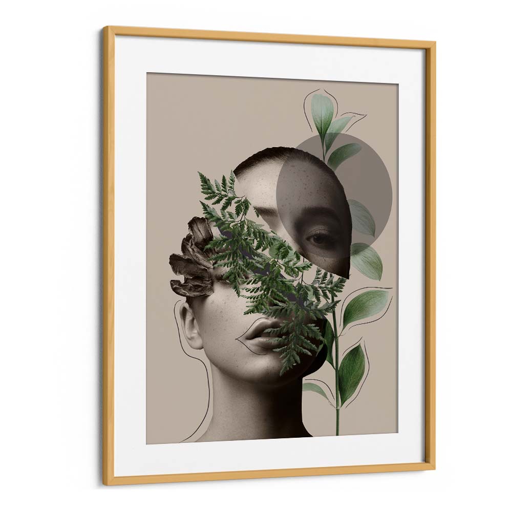 LILI III, PORTRAITS features a captivating blend of figurative art and abstract emotion, perfect for wall decor.
