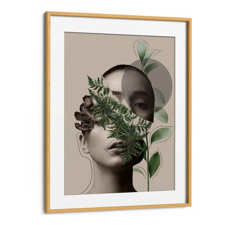 LILI III, PORTRAITS features a captivating blend of figurative art and abstract emotion, perfect for wall decor.