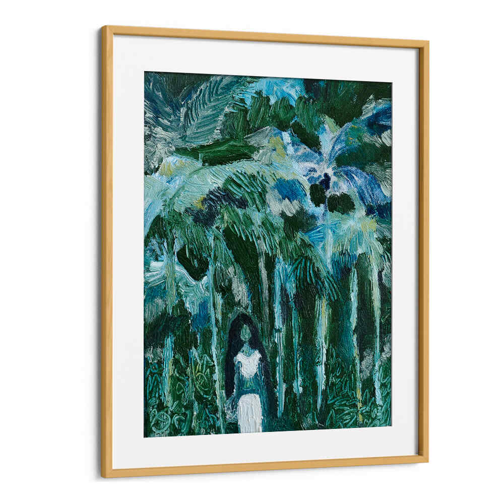 LOCAL IN TROPICAL FOREST , FLORAL FLOWER PAINTINGS
