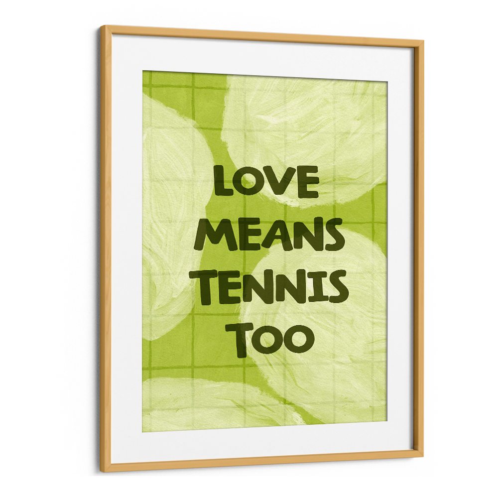LOVE TENNIS QUOTE