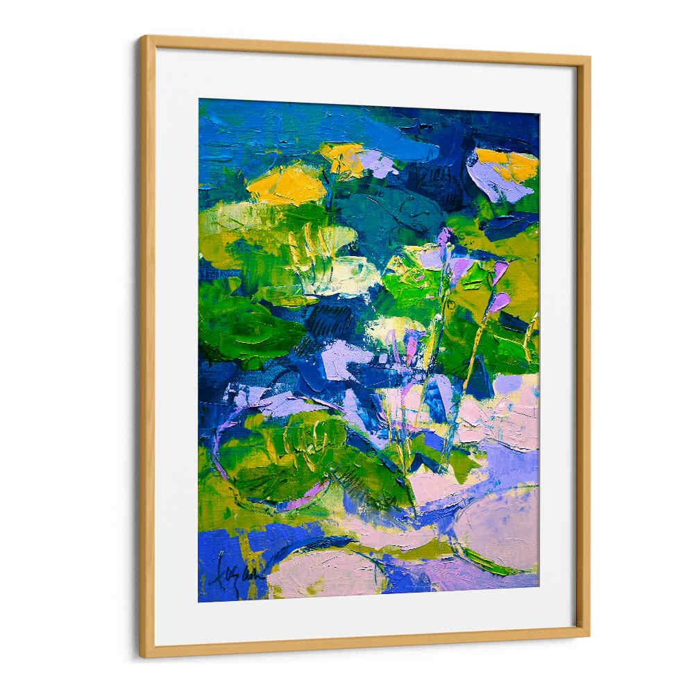 LUSH POND HARMONY , ABSTRACT PAINTINGS