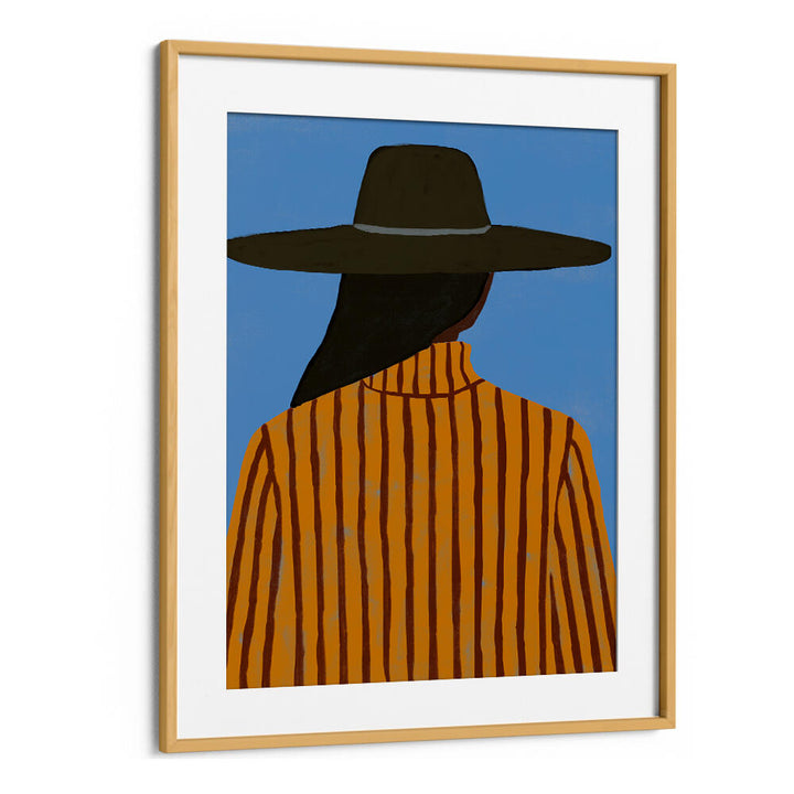 MODERN WOMAN WITH HAT , FASHION POSTERS