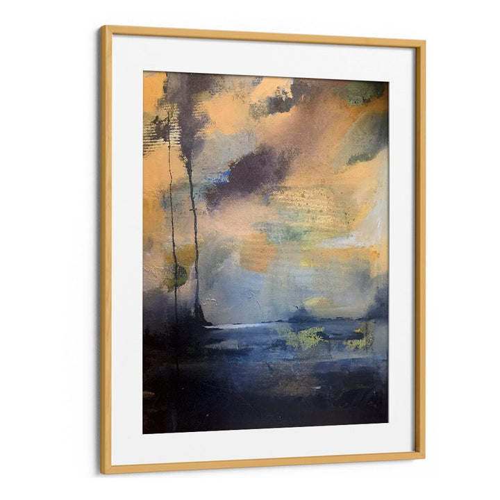 Moody Sky, abstract paintings featuring vibrant colors and emotional landscapes, perfect for enhancing any space.