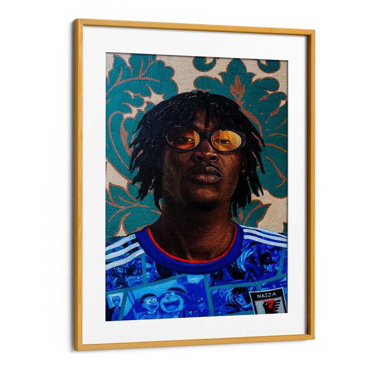 Vibrant NAIJA ANIME, AFRICAN ART PAINTINGS showcasing dynamic anime styles with rich cultural motifs.