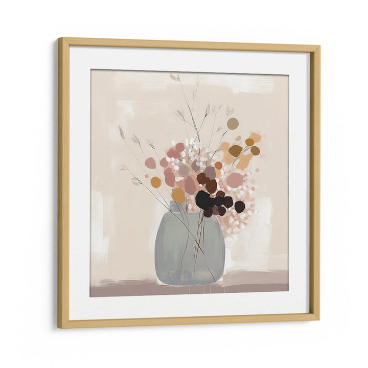 MUTED BLOOMS , FLORAL FLOWER PAINTINGS