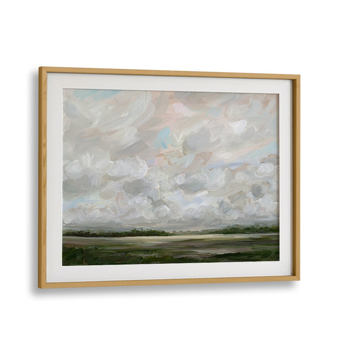 Muted Prairie, abstract paintings capture serene landscapes, enhancing your home decor with subtle beauty.