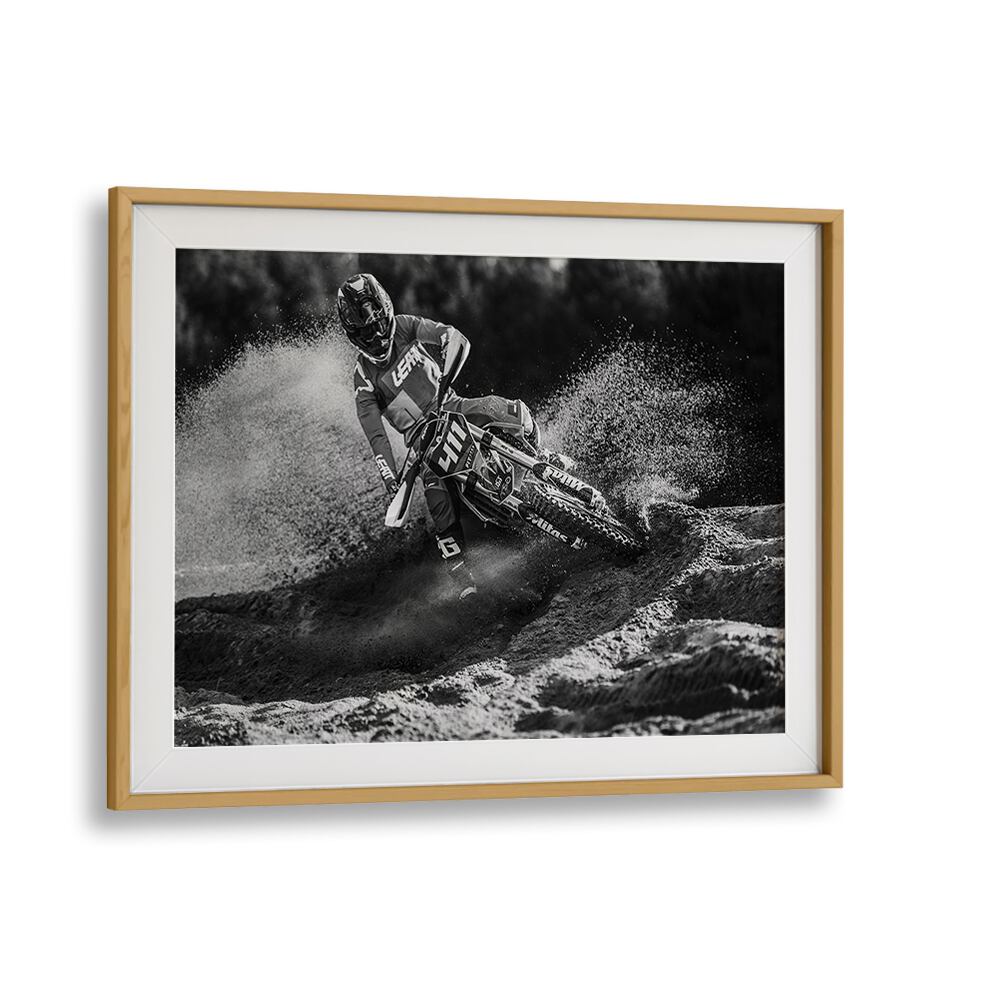 Dynamic motocross rider captured in stunning detail, showcasing our MXGP, PHOTOGRAPHY PRINTS collection.
