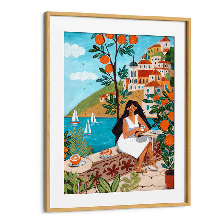 MEDITERRANEAN BLISS , PORTRAITS & FIGURATIVE ILLUSTRATIONS
