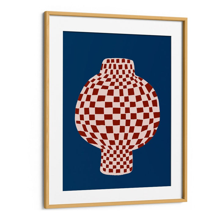 OPTICAL CHECKERED VASE