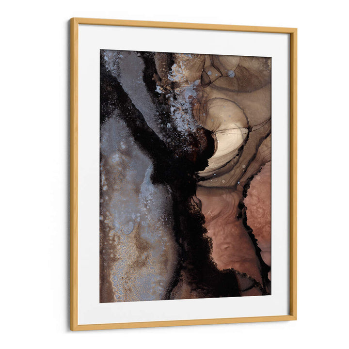 ORGANIC SHAPES WITH EARTHY TONES , ABSTRACT PAINTINGS