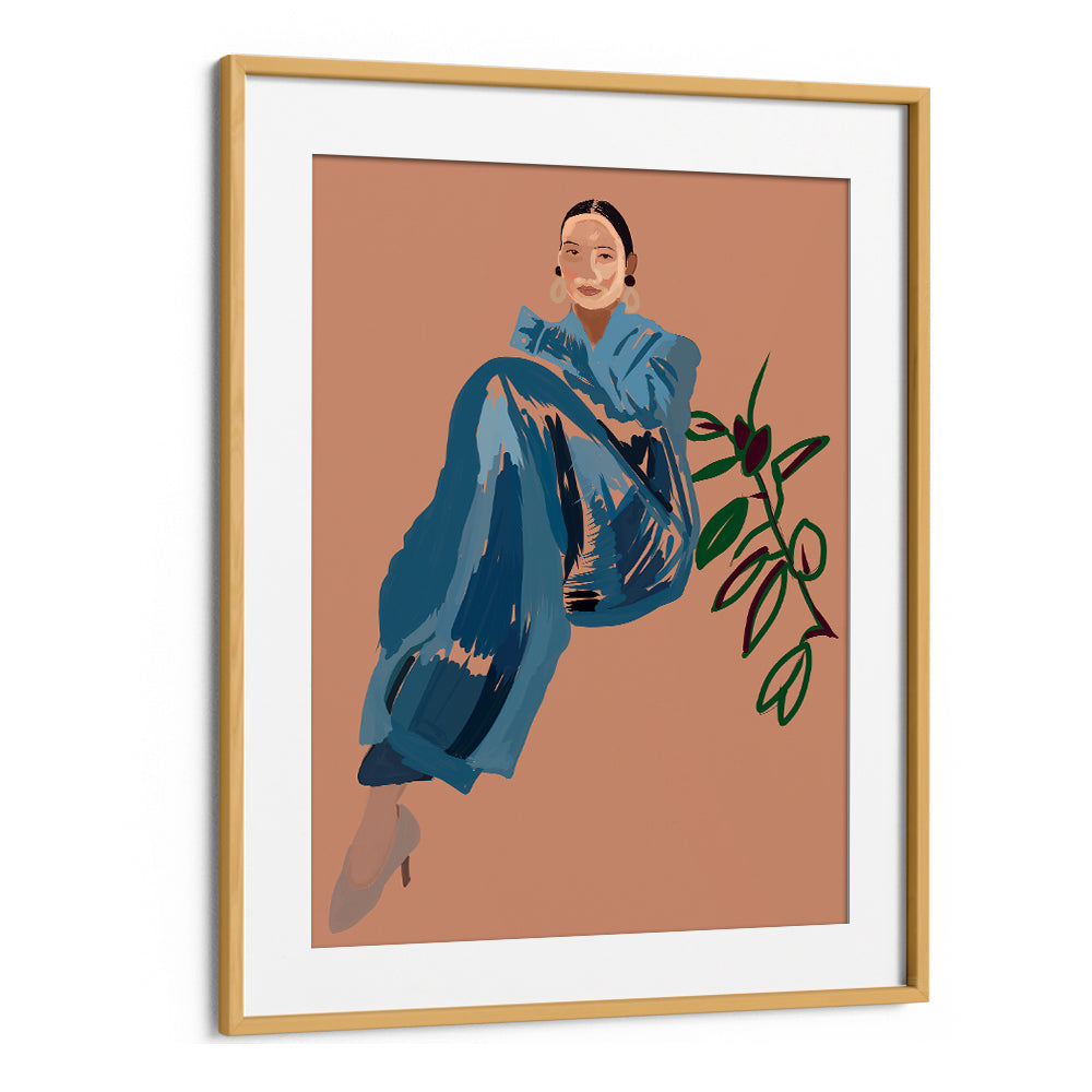 Stylish illustration of PAJAMA CHIC II, PORTRAITS showcasing comfort and elegance for modern relaxation.