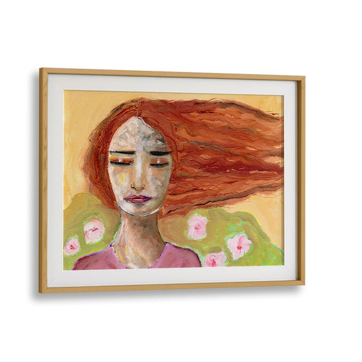 PEACEFUL WOMAN DREAMING