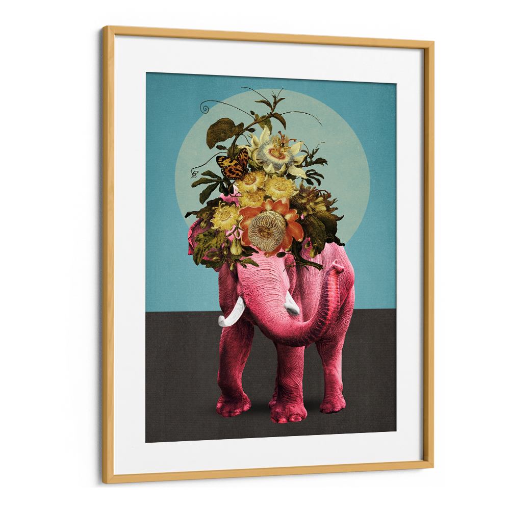 PINK ELEPHANT FLORAL CROWN