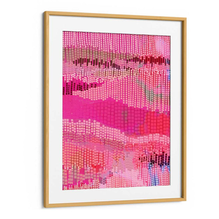 PINK PIXELATED ABSTRACT