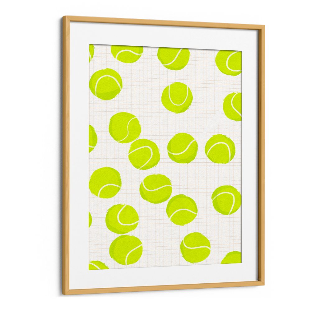 PLAYFUL TENNIS BALLS PATTERN