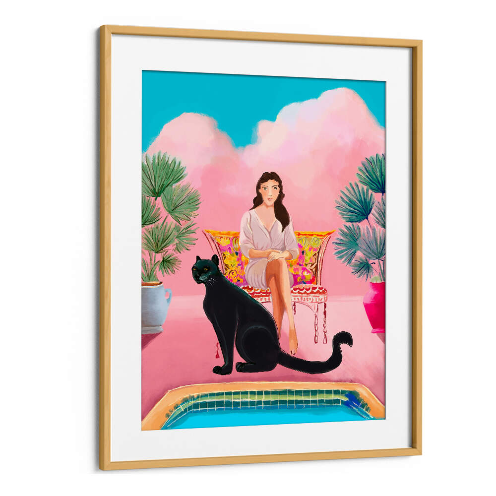 POOLSIDE BLISS , PORTRAITS & FIGURATIVE ILLUSTRATIONS