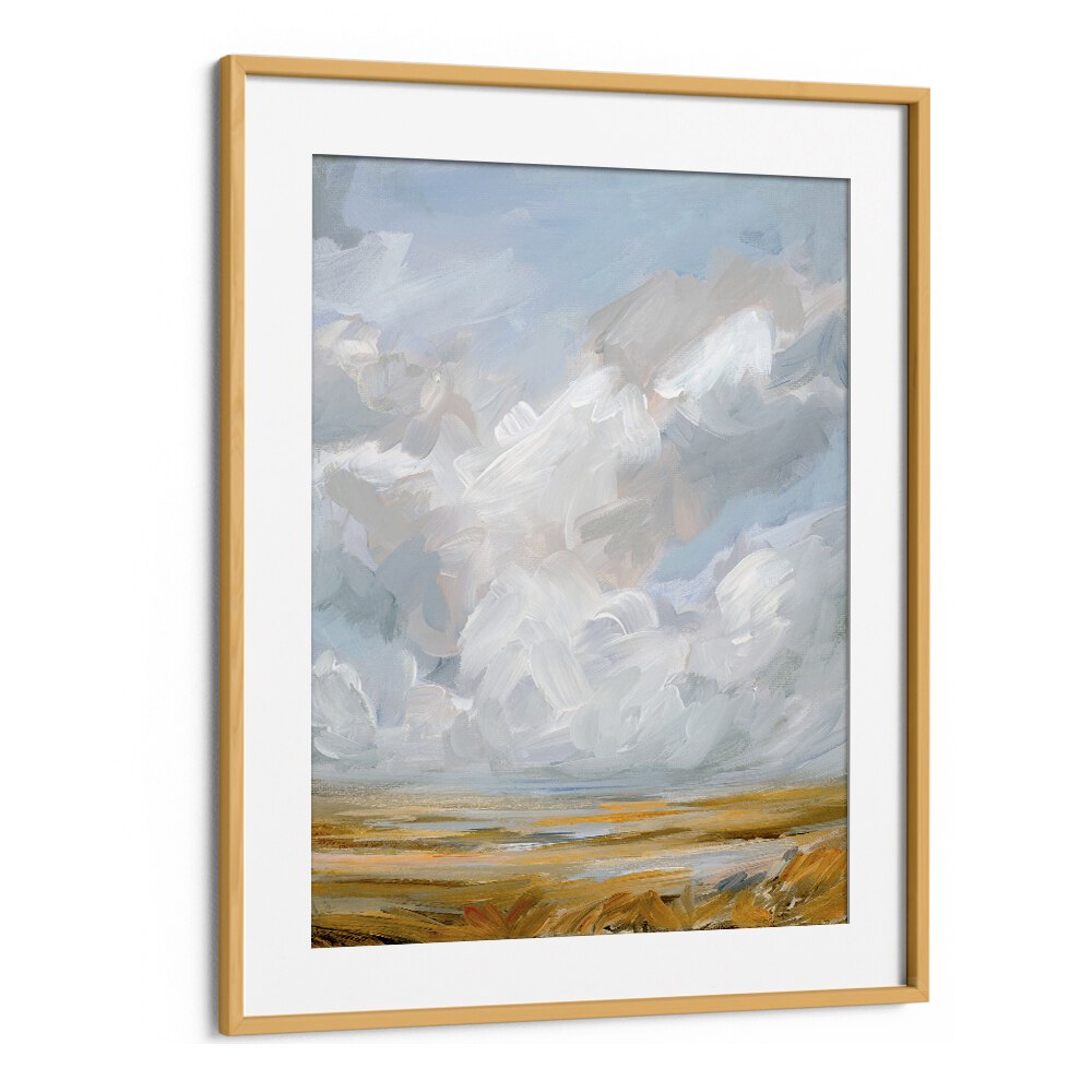 Elegant PRAIRIE SKY, ABSTRACT PAINTINGS showcasing serene landscapes, perfect for enhancing any living space.