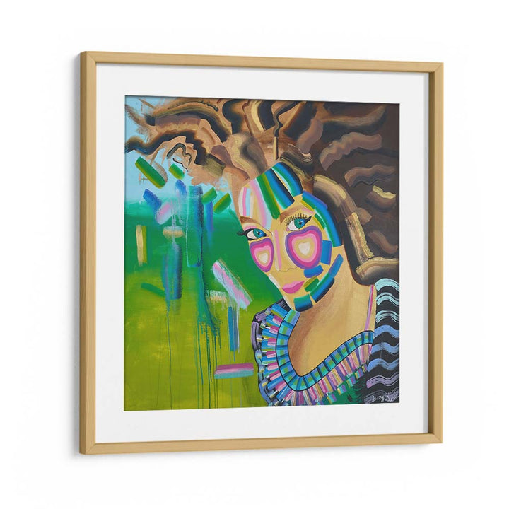 Vibrant PRINCESS, PORTRAITS artwork showcasing abstract emotional expressions and intricate illustrations.