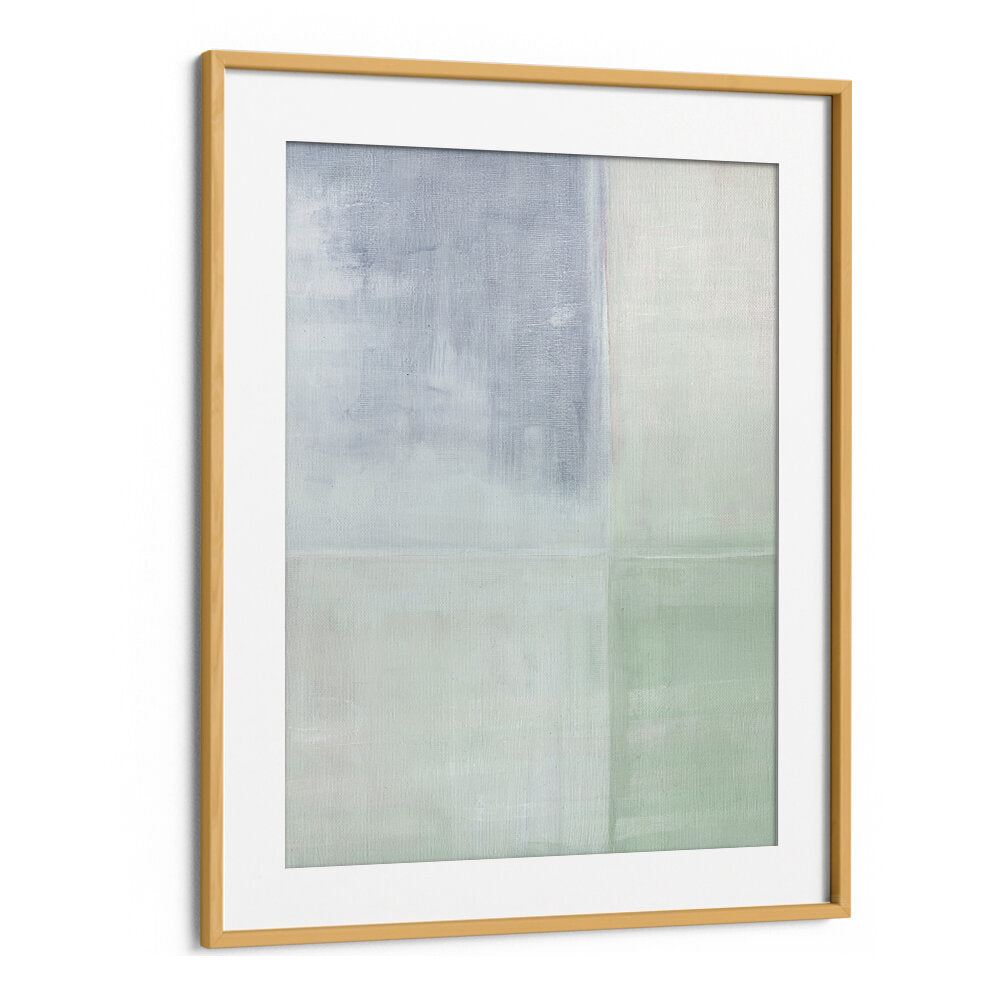 PASTEL PAINTED WALL GREY GREEN , ABSTRACT PAINTINGS