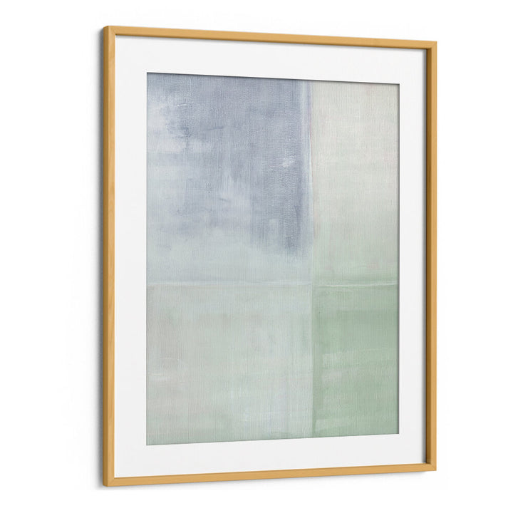 PASTEL PAINTED WALL GREY GREEN , ABSTRACT PAINTINGS