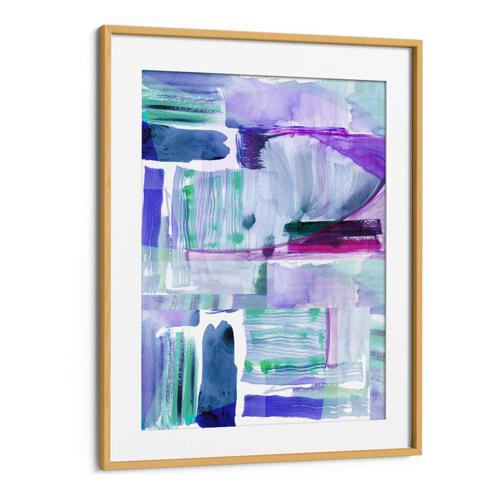 Vibrant PLUM PURPLE LILAC II, ABSTRACT PAINTINGS featuring rich plum and lilac tones, perfect for modern decor.