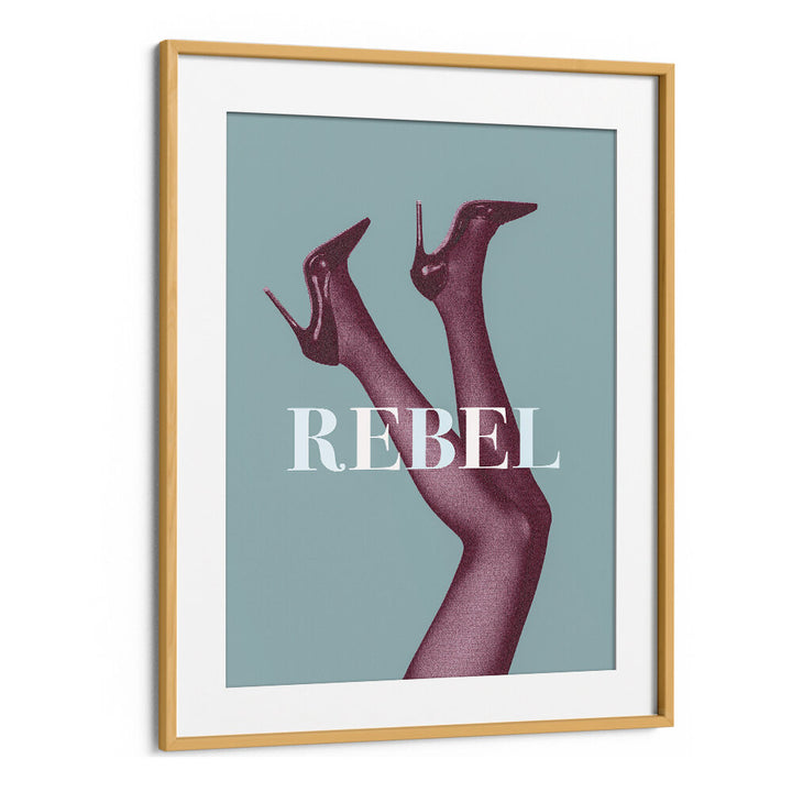 Stylish REBEL IV Fashion Posters feature chic legs in heels, perfect for elevating modern decor at Oakwood Mount.