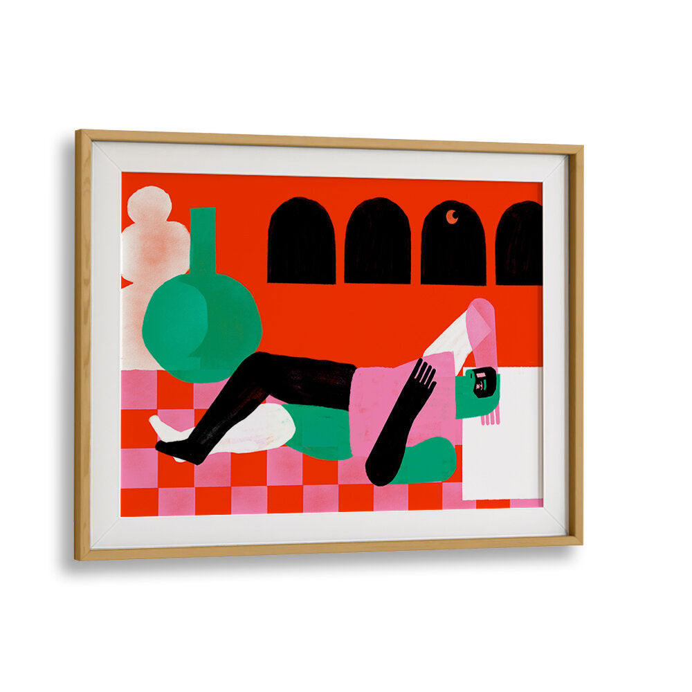 RETRO LOUNGE CHILL , PORTRAITS & FIGURATIVE ILLUSTRATIONS