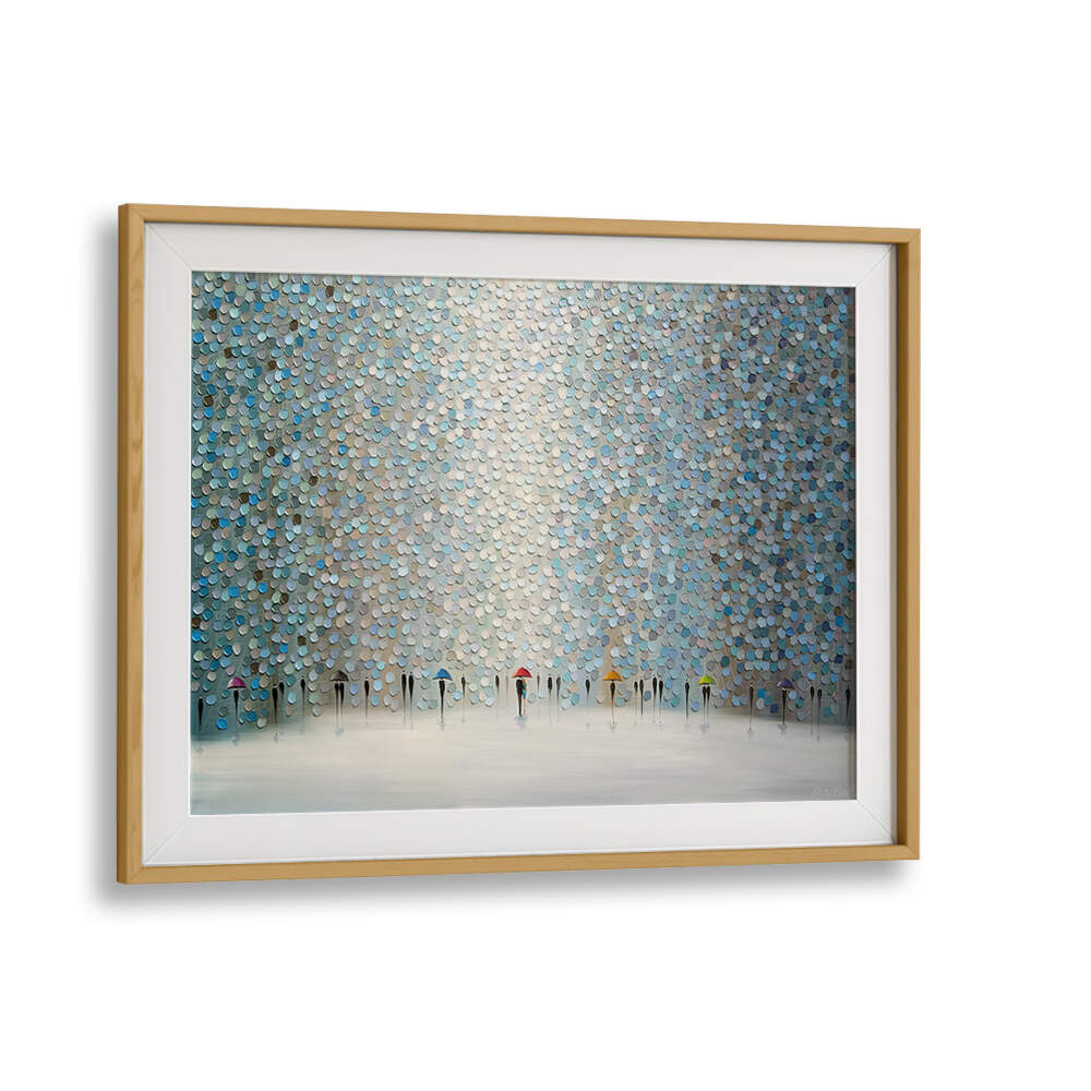 RAIN SYMPHONY , MODERN IMPRESSIONISM PAINTINGS