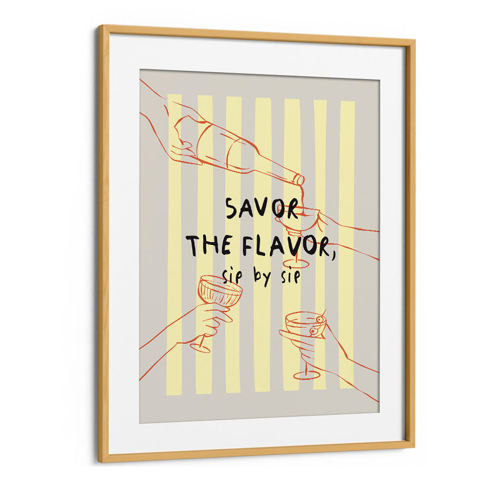 SAVOR THE FLAVOR , BAR & CAFE ART