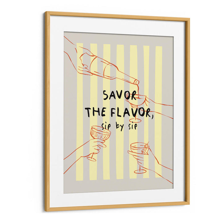 SAVOR THE FLAVOR , BAR & CAFE ART