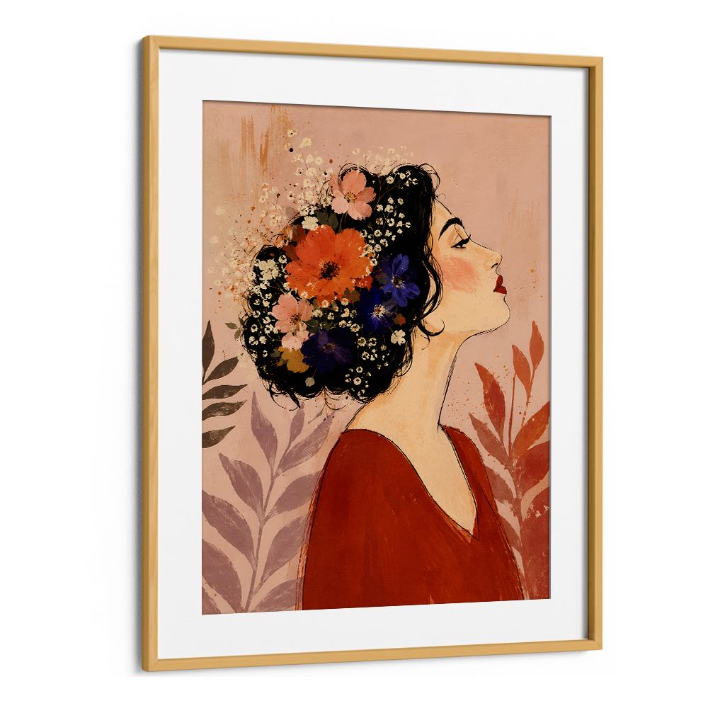SERENE FLORAL WOMAN