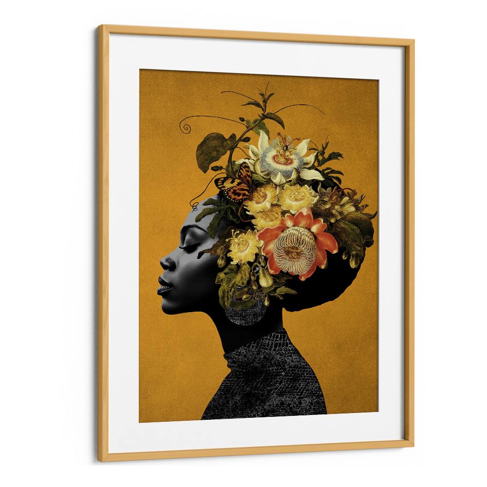 SERENE FLORAL PORTRAIT