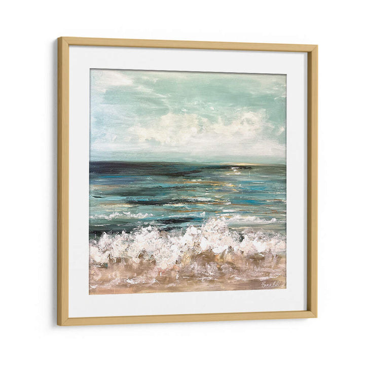 A tranquil SERENE SEASCAPE, LANDSCAPE PAINTINGS artwork, perfect for enhancing any calming space. 