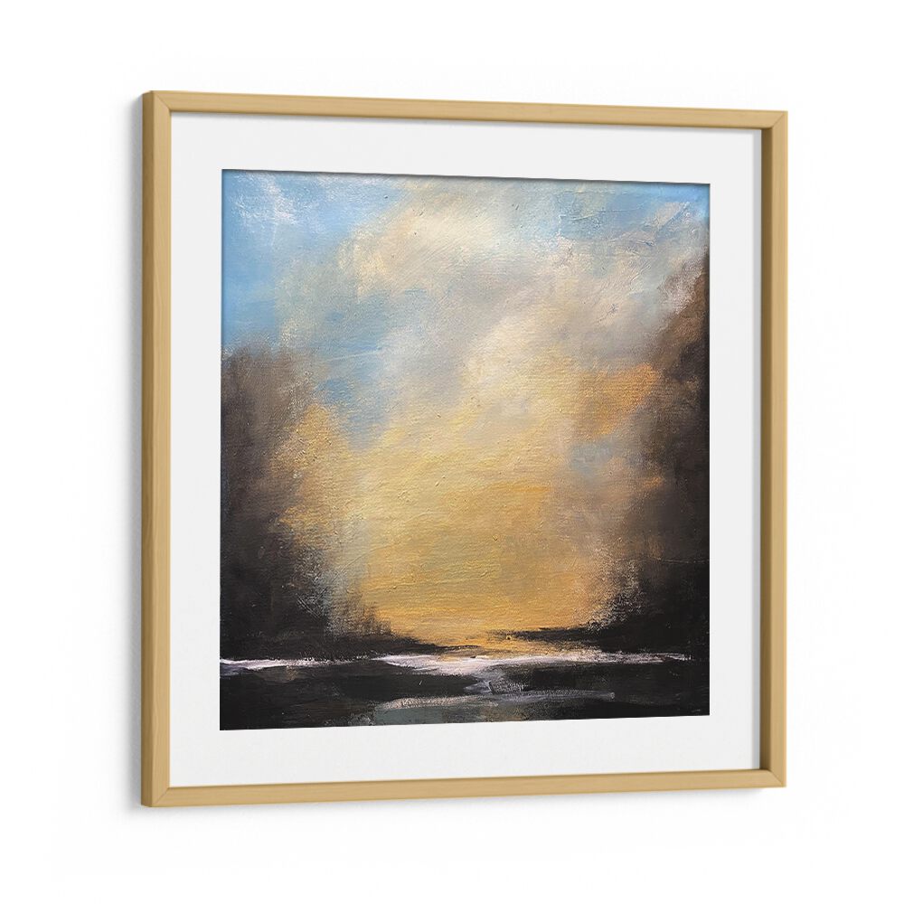 Experience serenity with the SUNSET TRANQUIL HORIZON, LANDSCAPE PAINTINGS, perfect for enhancing your space.
