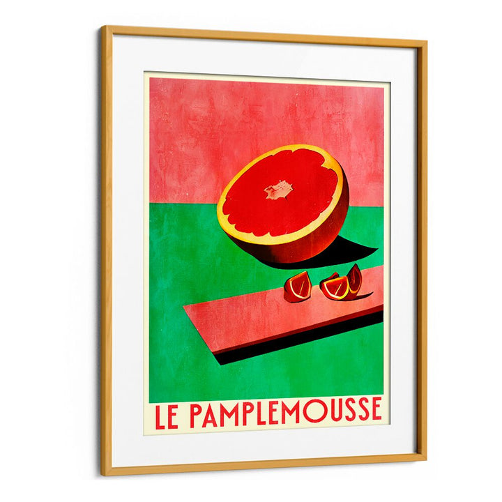 Vibrant LE PAMLEMOUSSE, KITCHEN POSTERS featuring a striking grapefruit design to enhance your culinary space.