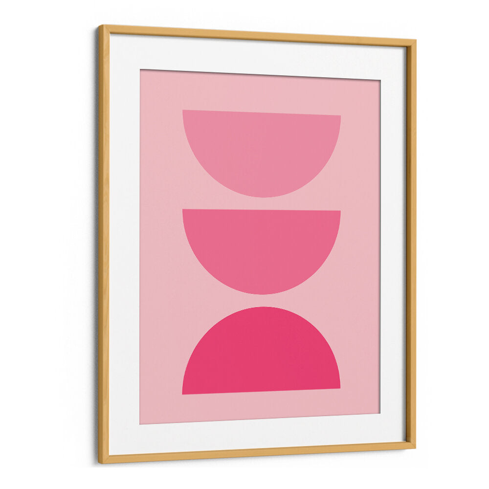BAUHAUS BOHO PINK VI , GEOMETRIC ART PRINTS