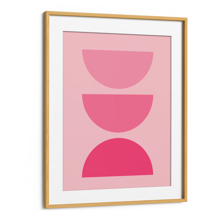 BAUHAUS BOHO PINK VI , GEOMETRIC ART PRINTS