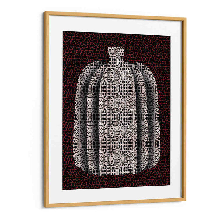 POLKA DOT PUMPKIN , FLORAL FLOWER PAINTINGS