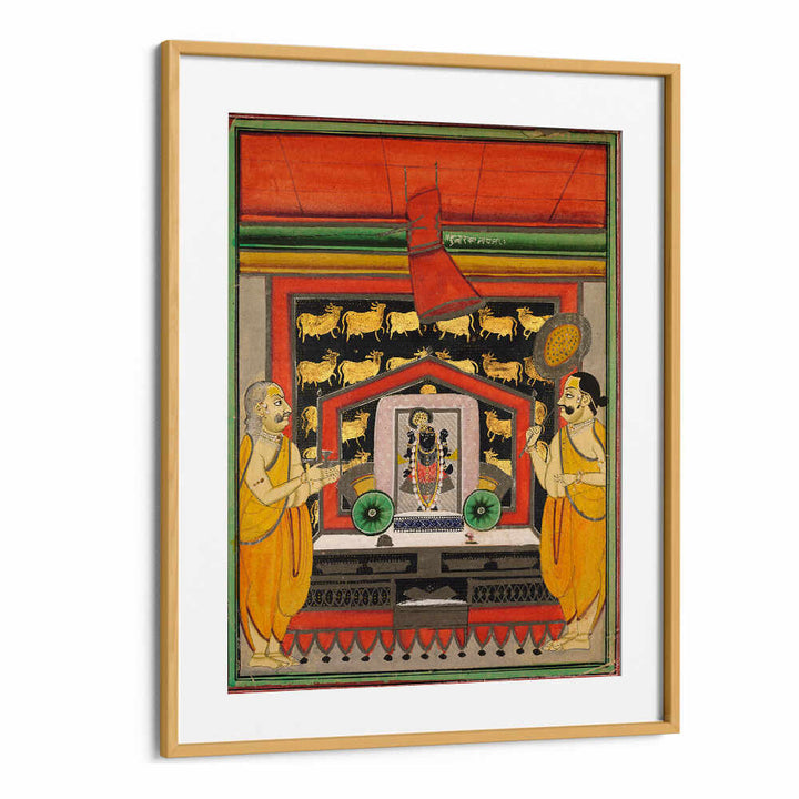 SANCTUM OF THE DARK LORD , INDIAN ART PAINTINGS