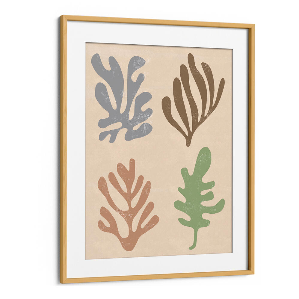 MATISSE LEAVES II , BOHO ART PAINTINGS