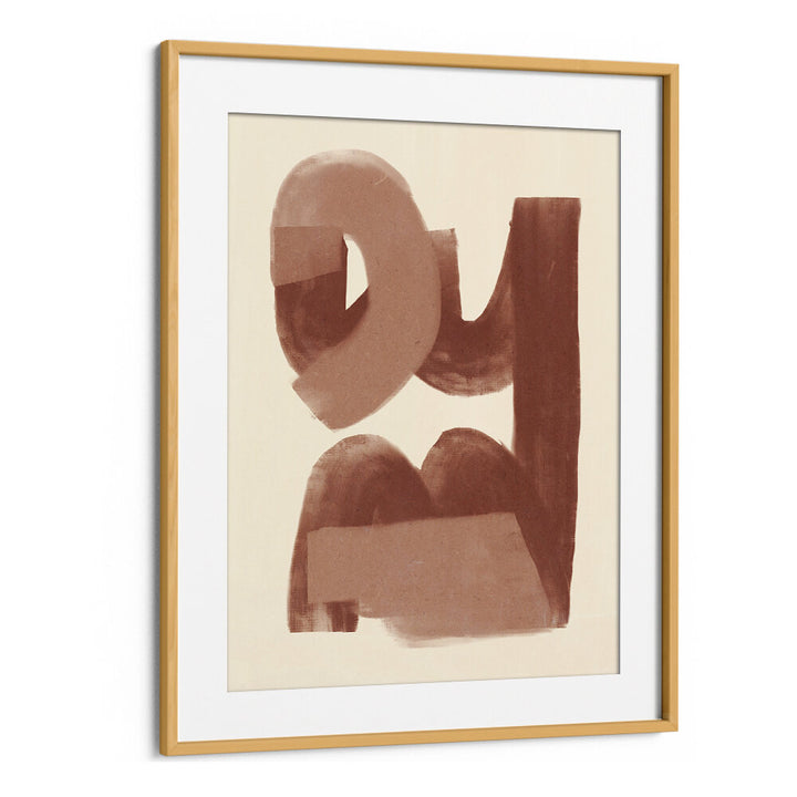 RUSTIC ABSTRACT XIII , ABSTRACT PAINTINGS