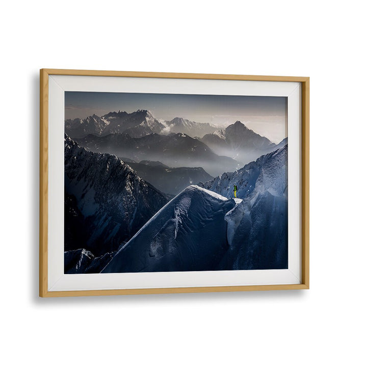 Stunning landscape showcasing "SILENT MOMENTS BEFORE DESCENT, PHOTOGRAPHY PRINTS" by Oakwood Mount, capturing nature's beauty.