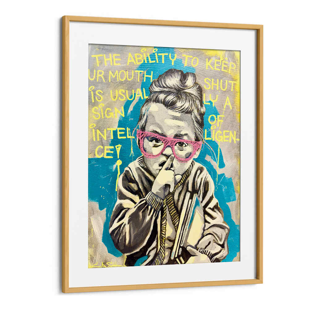 SILENT WISDOM KID , POP ART PAINTINGS