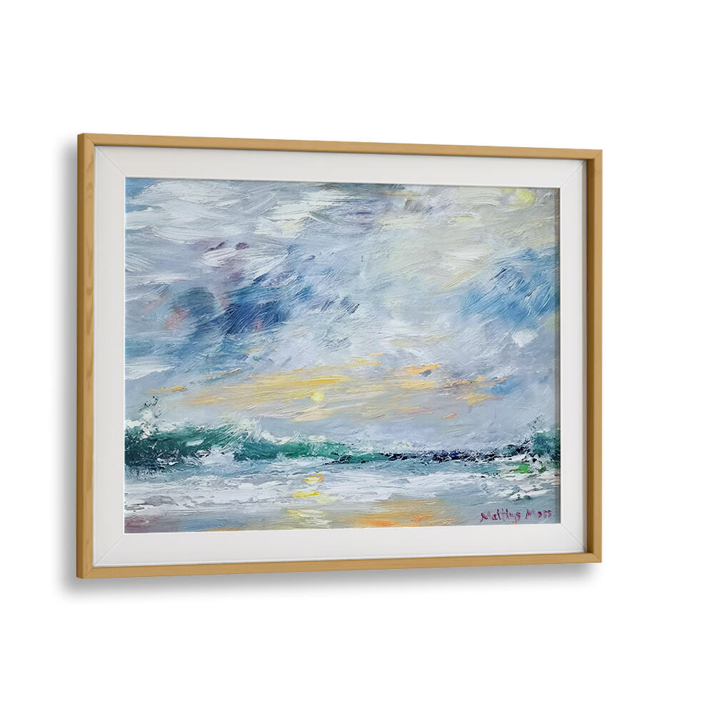 SILVER LINING II , LANDSCAPE PAINTINGS