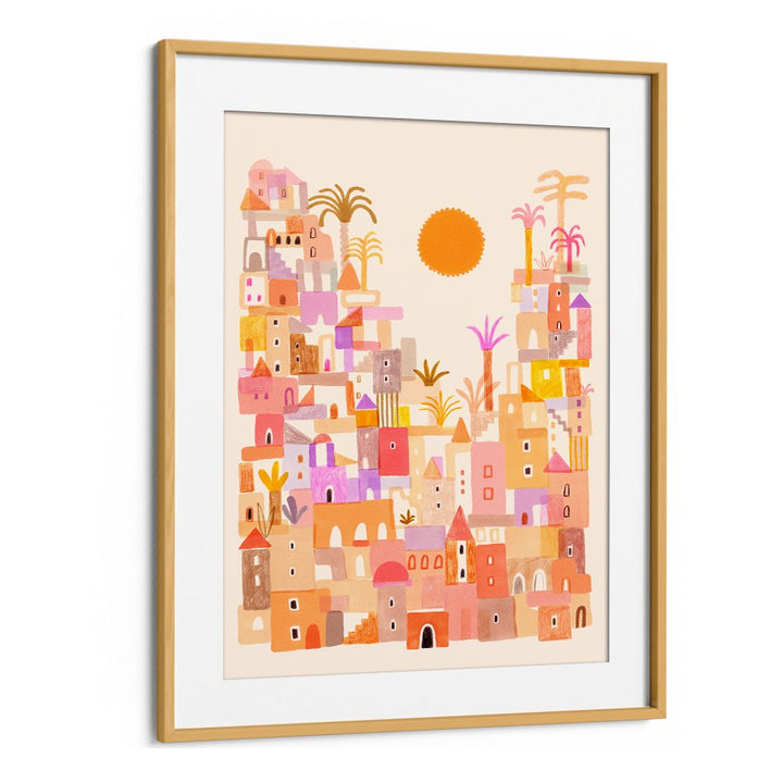 STACKED COLORFUL DESERT TOWN