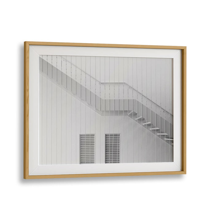 Stylish STAIRS I, PHOTOGRAPHY PRINTS showcase modern architecture, perfect for elevating your space with urban appeal.