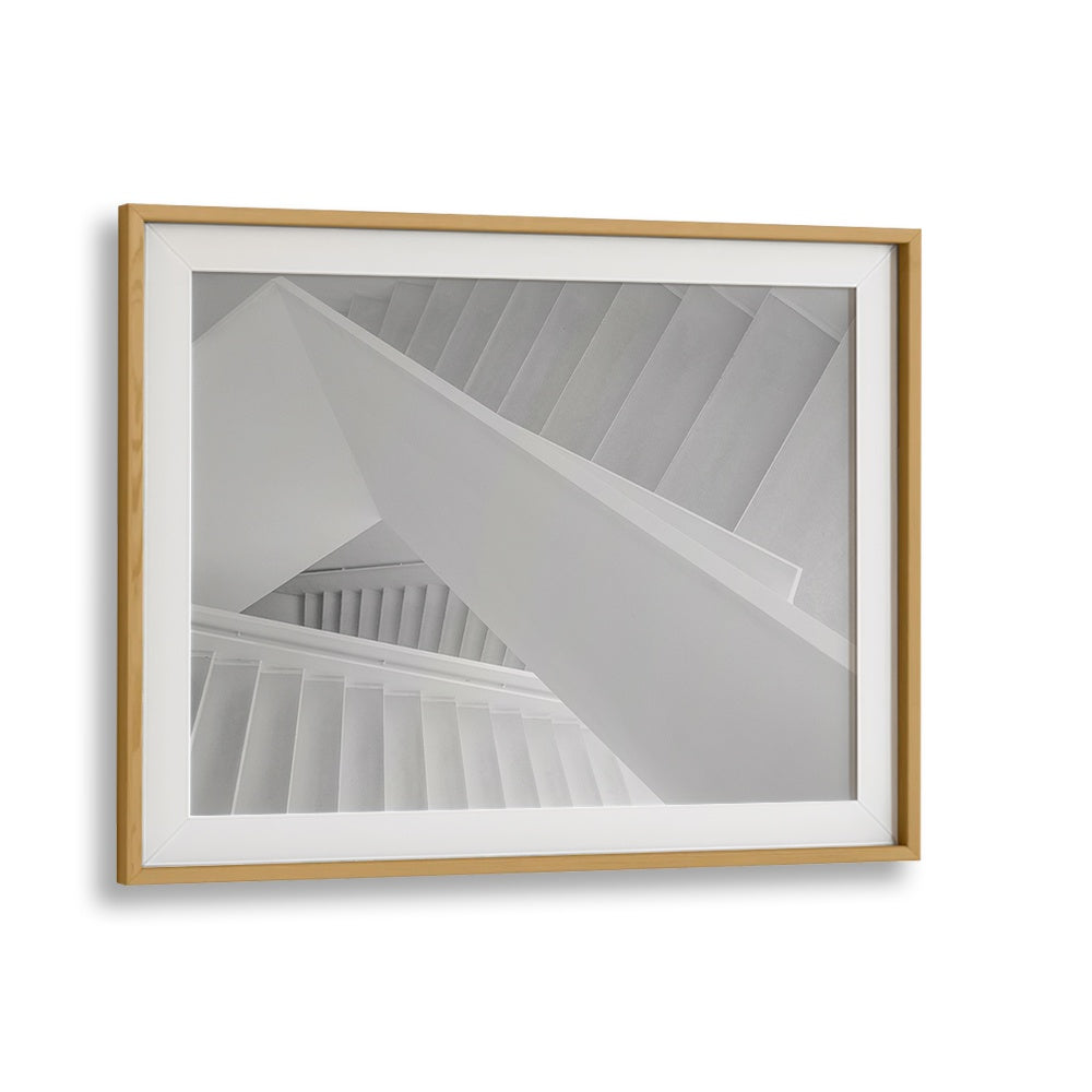 Elegant STAIRS II, PHOTOGRAPHY PRINTS showcasing intricate urban design, perfect for art lovers and modern decor enthusiasts.